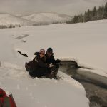 What could be more fun than backcountry skiing and monitoring water quality in Yellowstone National Park? 